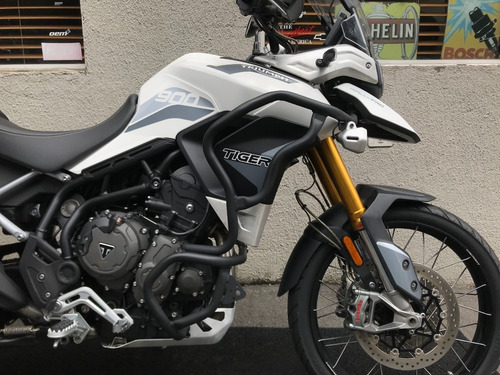 Imagem 5 de 6 de Triumph Tiger 900 Rallye Pro 2022 Branca - Apenas 12.000 Km