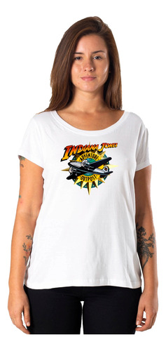 Remeras Mujer Indiana Jones |de Hoy No Pasa| 1