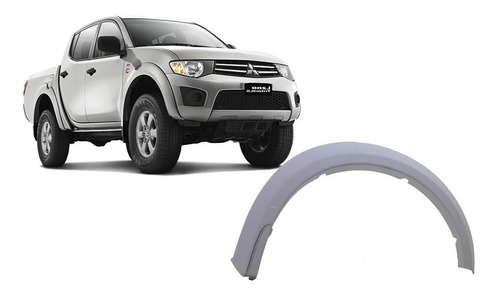 Alargador Para-lama L200 Triton Hpe 13/16 Dakar 09/16 Ld