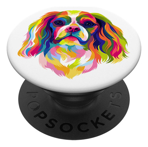 Pop Art Cavalier King Charl Spaniel Lindo Regalo Para Amante