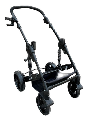 Imagen 7 de 10 de Coche Mega Baby Bebe Convertible Tres En Uno Con Huevito + Asiento Moisés Cuna Plegable Liviano