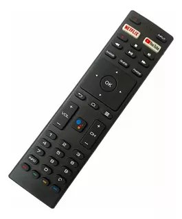 Controle Compativel Tv Jvc 4k Smart Lt-43mb508 Lt-32mb208
