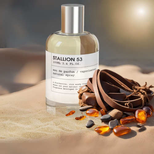 Perfume Unisex Stallion 53 100ml Esencia Amaderada Fuerte