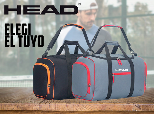Imagen 8 de 10 de Bolso Head Gimnasio Deportivo Urbano Viaje Urbano Reforzado