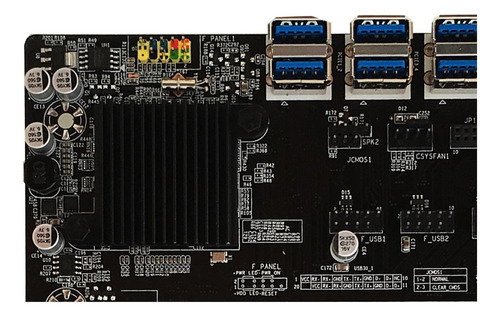 Placa-mãe B250 Btc 12 Usb3.0 Para Pci-e Interface
