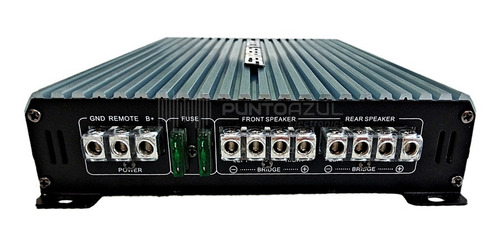 Amplificador 4 Canales Clase Ab 450 Watts Rms 4 Ohm 2400 Watts Rock Series Rks-p110.4