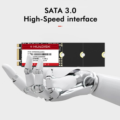 Disco Duro Huadisk M.2 Sata3 Ssd De 1 Tb Para Pc