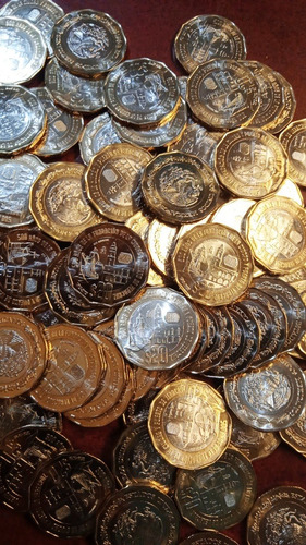 Albúm Colección Completa De Monedas 5, 10 Y 20 Ls