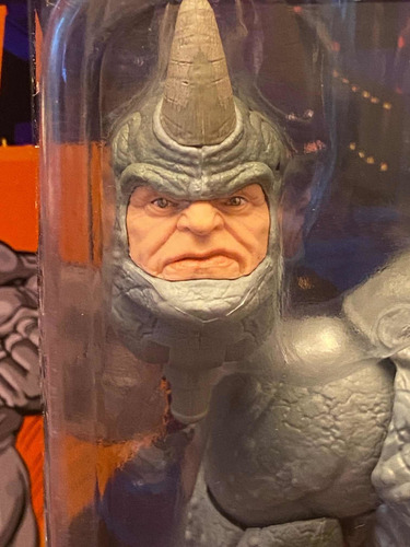 Marvel Rhino Legends Retro Comics Rino Enemigo Spiderman Wow