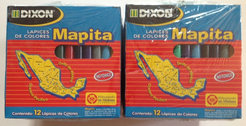 20 Cajas Colores Mapita Con 12 Cortos (Usado)