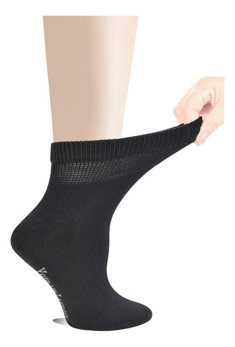 Yomandamor - 5 Pares De Calcetines De Algodón Para Mujer Con