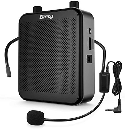 Amplificador De Voz Giecy Bluetooth Portatil 30w 2800mah Alt