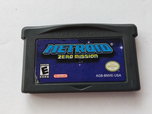 Juego Fisico De Gameboy Advance Gba Metroid Zero Mission