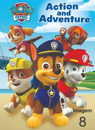 Imagem 7 de 10 de Adesivo Papel De Parede Infantil Patrulha Canina 5m²