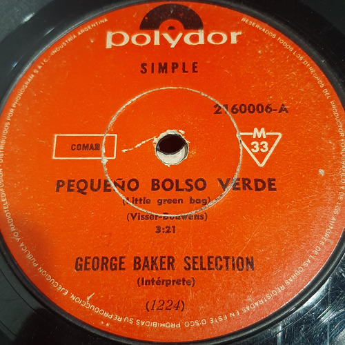 Simple George Baker Selection Polydor C2