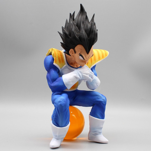 Figura Vegeta Sentado En Esfera 22cm Saga Namek Dragon Ball