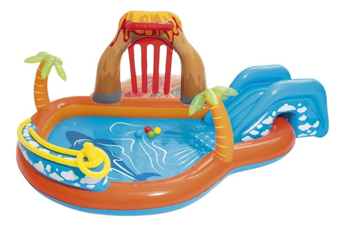 Piscina Inflable Infantil 208lt Lava Lagoon Bestway 53069