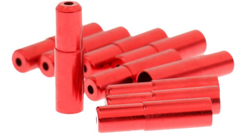 10pcs Tapas De Extremo De Protección De Tubería 4 Mm Rojo