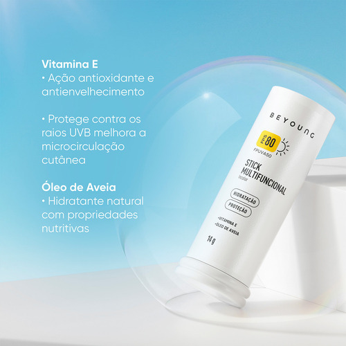 Kit Beyoung 1 Studio Primer Matte E 1 Stick Incolor Fps 80