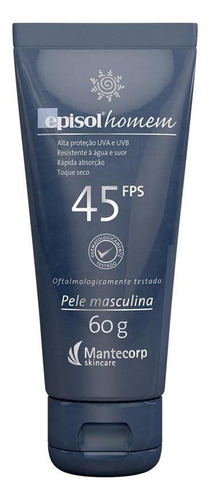Protetor Solar Fps 45 Mantecorp 60g Toque Seco