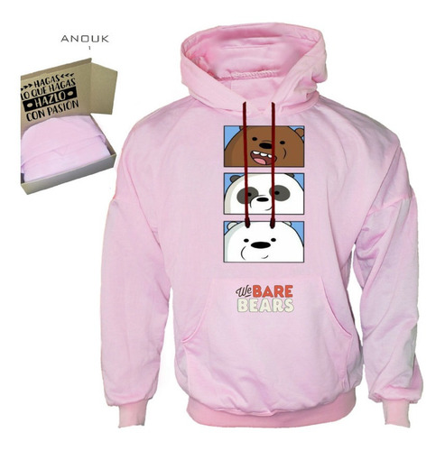 Imagen 8 de 10 de Buzo Hoodie Personalizado Saco Osos Escandalosos Estampado