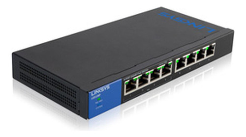 Switch Lgs108p Gigabit Ethernet (poe) Negro