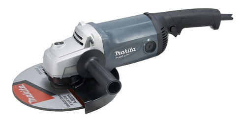 Esmeriladora angular Makita MT M0921 color gris 2200 W 110 V + accesorio