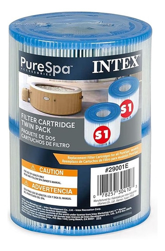 Refil Para Bomba Filtro Banheira Intex Pure Spa S1 Combo 4u