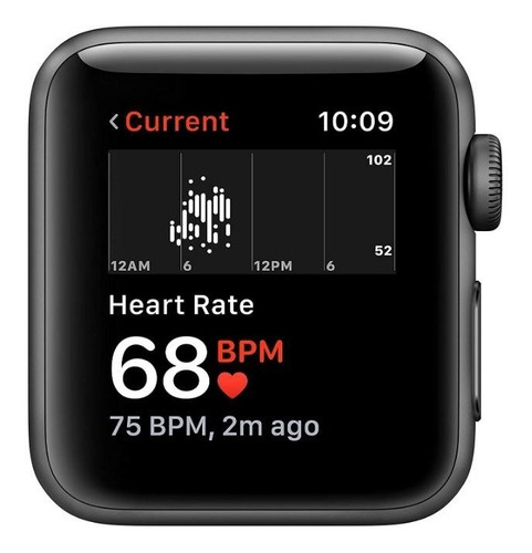 Apple Watch Series 3 Gps 42mm, Blanco Y Negro