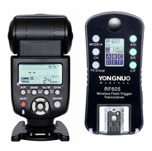 Yongnuo Flash Yn-560iii + Radio Rf-605 Para Nikon + Envío