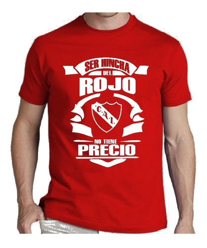 Remera Cumpleaños Independiente Cai  Futbol Argentino Regalo