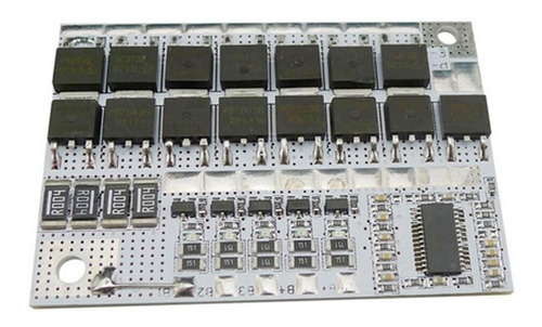 Módulo Controlador Carga Bms 3/4/5s 3.7v 12/16/18/21v 100a