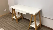 Comprar Escritorio De 120x50 Con Cajon Y Caballetes A Eleccion