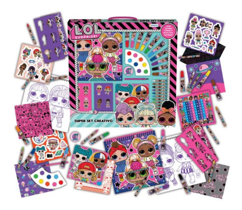 Imagen 3 de 7 de Set Xl Arte Disney Granja Peppa Acuarelas Juego Pintar