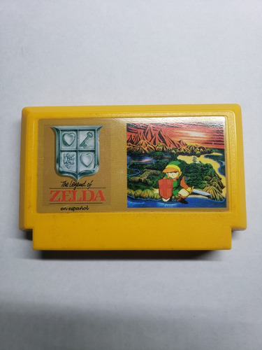 Zelda 1 Famicom Español Family Nes Graba Partida Funcionado