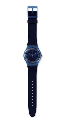 Reloj Swatch Blusparkles De Silicona Suon134