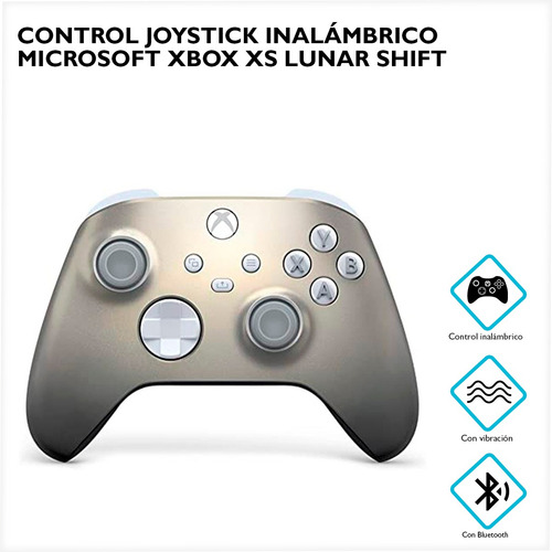 Control joystick inalámbrico Microsoft Xbox Wireless Controller Series X|S lunar shift