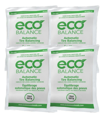 Eco Balance Beads 14oz Bags - 4 Pack (56oz)