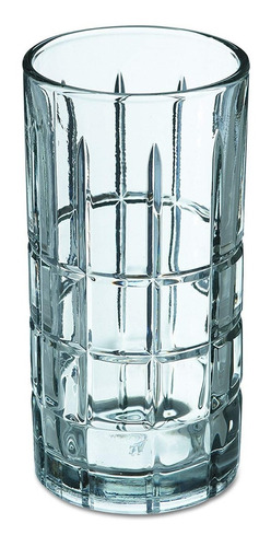 Vaso Tartan Marca Anchor Hocking 16 Onzas Transparente