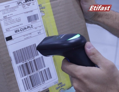 Imagen 2 de 6 de Lector Código De Barras C/ Base Datalogic Qw2120 1d Usb Fact