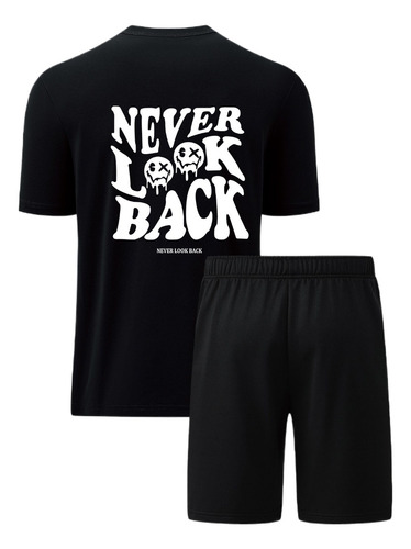 Camiseta De Verano Bold - Never - Look - Back Set