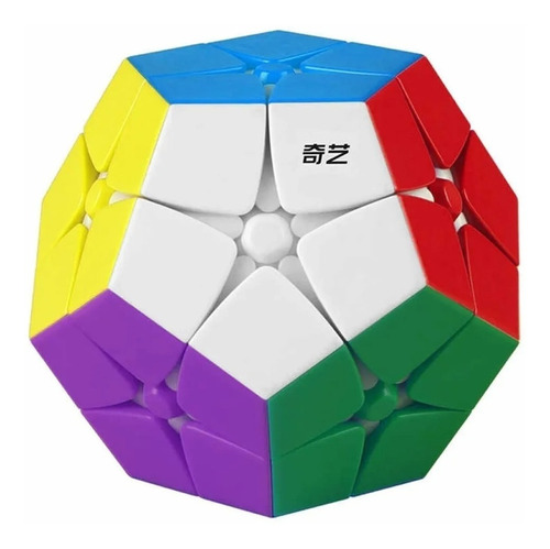 Cubo Rubik Qiyi Megaminx 2x2 Stickerless O Base Negra