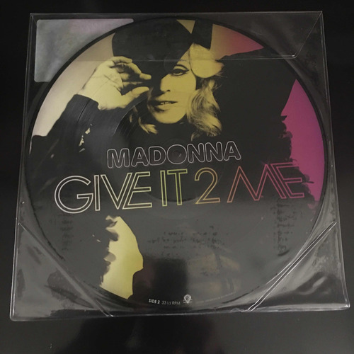Madonna Give It 2 Me Picture Disc 12 Pol . 4 Músicas