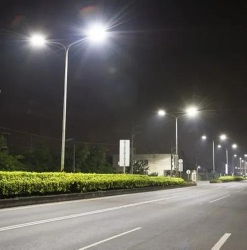 02 Luminária Publica Iluminação Led 100w Nota Fiscal