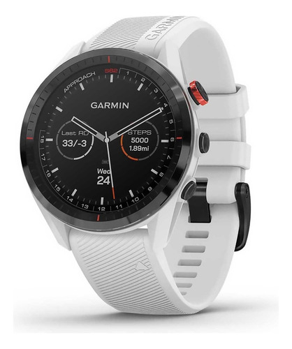 Reloj De Pulsera Inteligente Garmin Approach S62 Negro Negro Blanco