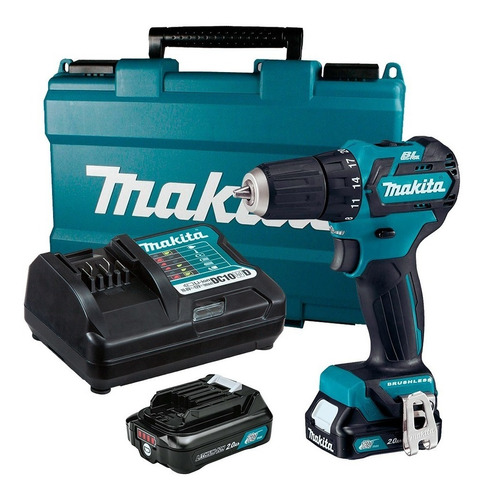 Makita Taladro Atornillador 3/8  12v Bl 35 Nm 2 X 2.0 Ah