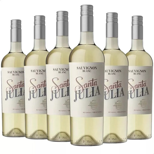Vino Santa Julia Sauvignon Blanc 750ml Pack X6