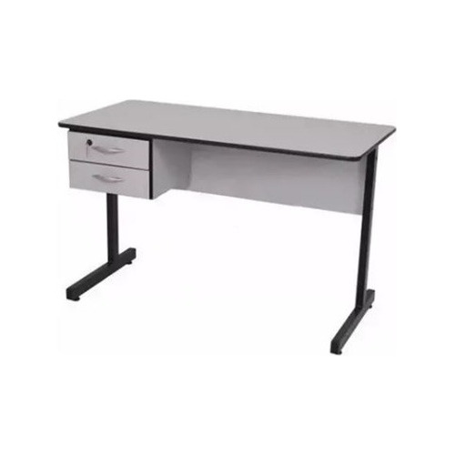 Mesa Para Escritório Home Office Reta Com 2 Gavetas 160 X 60