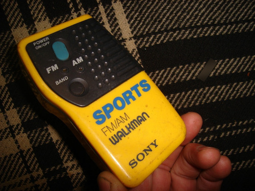 Radio Sony Sports Am-fm Funcinando Mod. Srf-8 Sin Envios