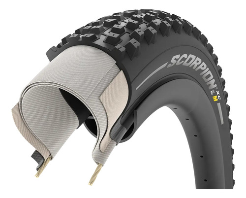 Llanta Pirelli Scorpion Xc M Prowall 29×2.2 Tubeless Color Negro
